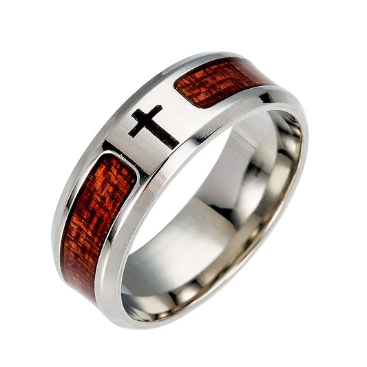 Divine Fusion Men's Ring - Stainless Steel