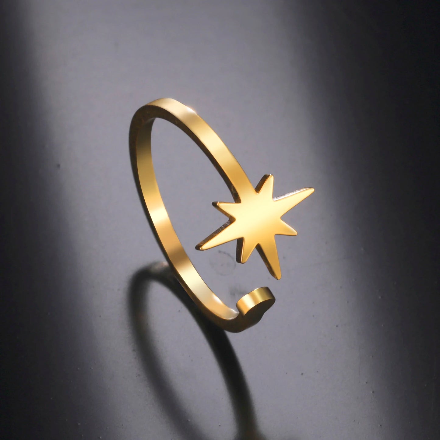 Guiding Star Ring - Stainless Steel