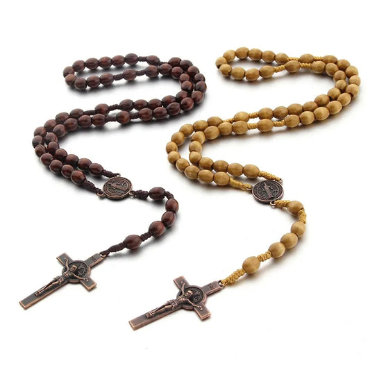 Handmade Timber Rosary