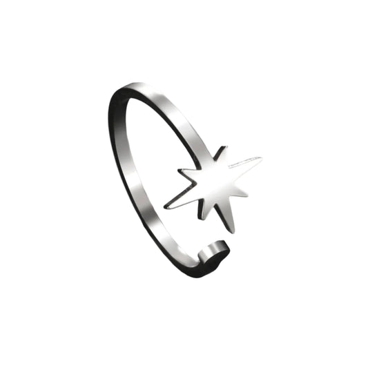 Guiding Star Ring - Stainless Steel