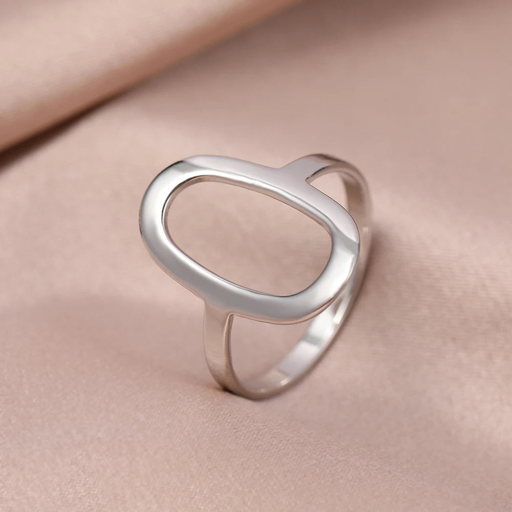 Circle of Life Ring - Stainless Steel