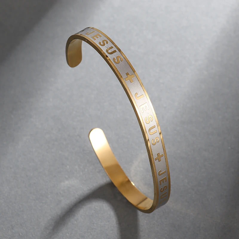 'Jesus' Bracelet - Stainless Steel